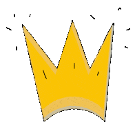 andreyaniv sticker queen crown king Sticker