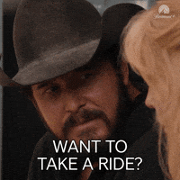 Rip Wheeler Take A Ride GIF by duttonranch