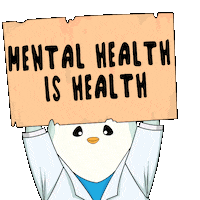 Mental Health Sticker by Pudgy Penguins