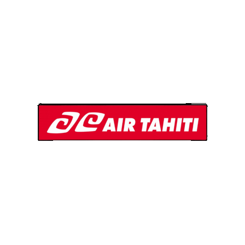 _AirTahiti_ giphygifmaker airline destination tahiti Sticker