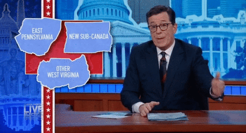 Stephen Colbert Virginia GIF by Showtime