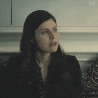 Shocked Alexandra Daddario GIF by Anne Rice's Immortal Universe