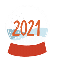 Snow Globe Sticker