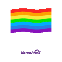Mental Health Pride Sticker by NeuroStar TMS