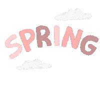 Pink Spring Sticker by foopklo