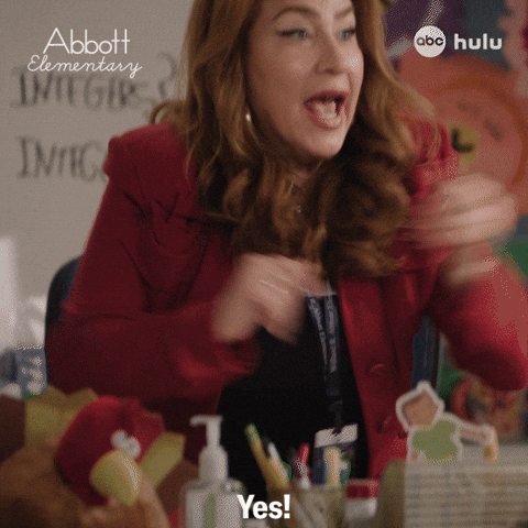 Exclamation Yes GIF by ABC Network