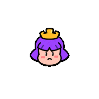 Baby Queen Sticker by Squad Busters