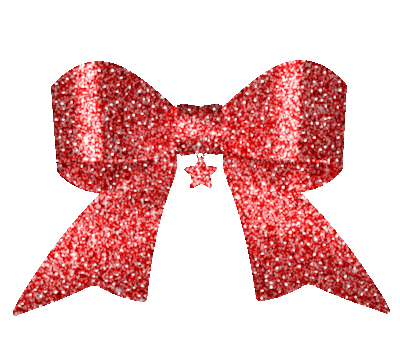 Red Ribbon Christmas Sticker by Simon Falk