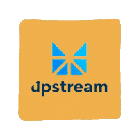 upstreamexchange blue nft tech blockchain Sticker