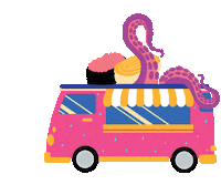 Dog Food Sticker by MOZOMOZO もぞもぞ