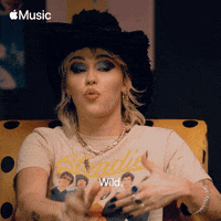 Miley Cyrus What GIF by Apple Music