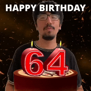Happy 64th Birthday