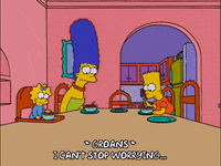 sad bart simpson GIF