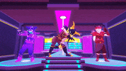 farawaygg dancing vikings dance club mini royale GIF