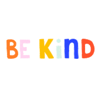 shoppresleypaige kind be kind mantra bekind Sticker