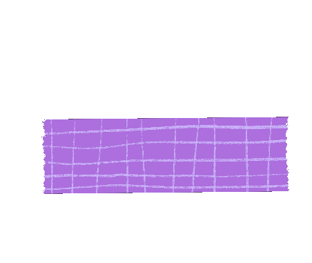 Brushpan giphyupload purple lines tape Sticker
