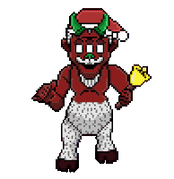 Christmas Pixel Sticker