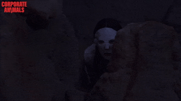 screenmediafilms creepy mask peeping screen media films GIF