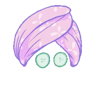 lucatoth beauty green eye sleepy Sticker