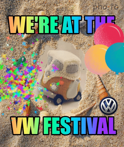 Volkswagen Celebrations GIF by TeaCosyFolk