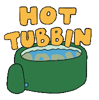 Sexy Hot Tub Sticker