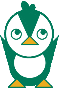 Steam Penguin Sticker by wonderlab