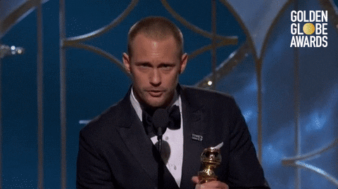 this is for you alexander skarsgard GIF by Golden Globes