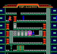 Wrecking Crew Mario GIF