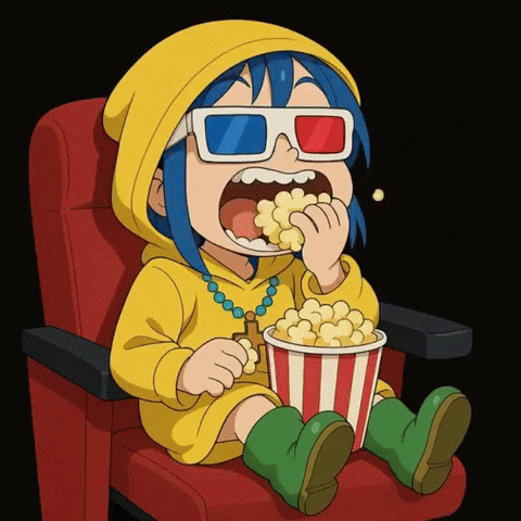 Fun Popcorn GIF