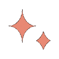 Stars Orange Sticker by StudioDIDACT by OPTIMATLANTIK