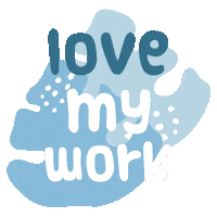 vanesacalvo love work quarantine cut Sticker