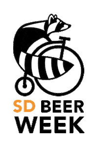 thornbeer beer craft beer raccoon san diego Sticker
