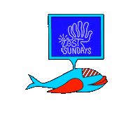 Dance Music Fish Sticker by Finely Tuned