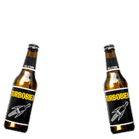 Bier Celebrating Sticker by Marco Pogo