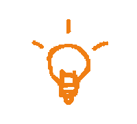 Idea Lamp Sticker by Caverna