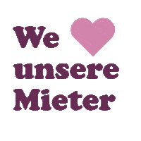 StiftungPWG love liebe pwg mieter Sticker