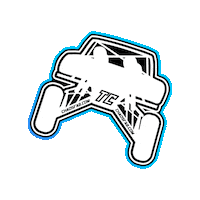 Off Road Toyota Sticker by Carrie Ibbetson RDH