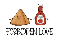 themuslimcrafters love ramadan snacks desi Sticker