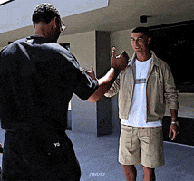 Cristiano Ronaldo Hug GIF