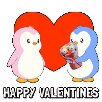 Valentines Day Love Sticker by Pudgy Penguins