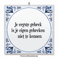 Humor Vertrouwen GIF by Tegelspreuken.nl