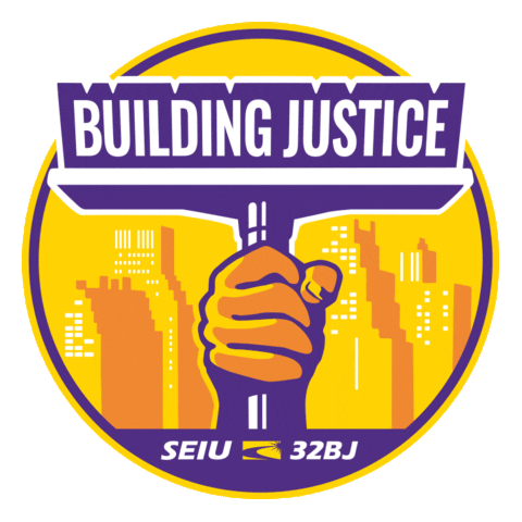 32BJ commercial union ccc seiu Sticker