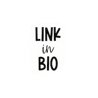 joannabusby small business link in bio linkinbio etsy shop Sticker