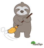 Art Sloth Sticker by Life In Treetop