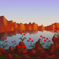 mirenahristova animation summer illustration artist GIF