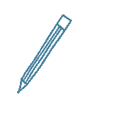 Love Letter Pencil Sticker by itsrach