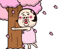 Spring Auntie Sticker