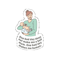Mothers Day Affirmation Sticker by PIGEON Singapore