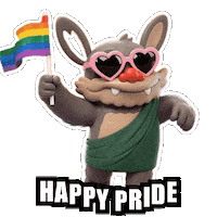 Rainbow Love Sticker