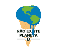 Climate Change World Sticker by André Fraga